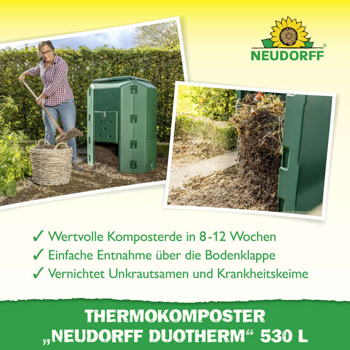 NEUDORFF Thermokomposter "Neudorff Duo­Therm" 530 L